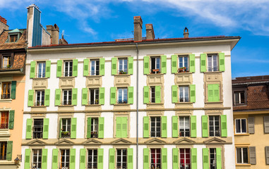 Building in the city centre of Lausanne - Switzerland