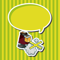 Environmental protection concept theme elements; The factory do