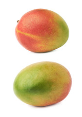 Single mango fruit isolated