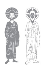  Christ in ancient style