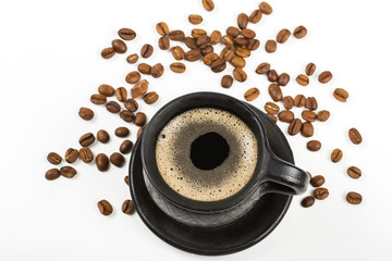 Coffee cup and saucer