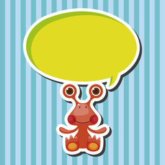 monster cartoon theme elements vector,eps