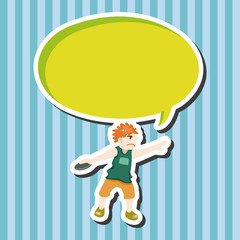 Track and field athletes theme elements vector,eps