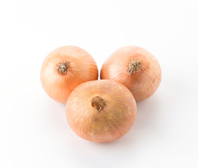 onion isolated on white background