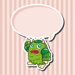 bizarre monster theme elements