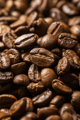 Coffee beans background