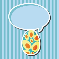 easter egg theme elements background,eps10