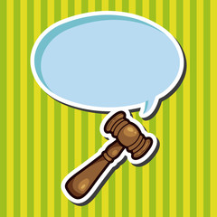 Judge Hammer theme elements