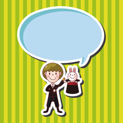 magician theme elements vector,eps