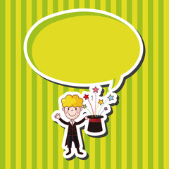 magician theme elements vector,eps