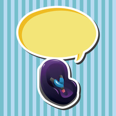 Baby Safety Seat theme elements