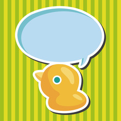 baby toy duck theme elements