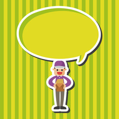 deliveryman theme elements vector,eps