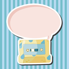 Audiotape theme elements