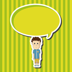 family boy character theme elements