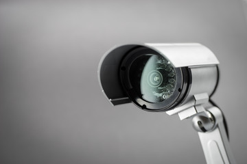 Security CCTV camera in office building