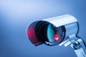 Security CCTV camera in office building - 88227762