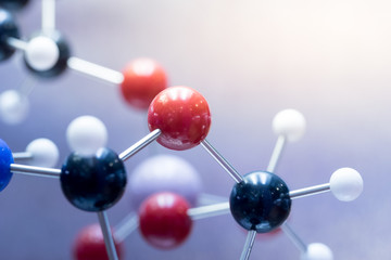 DNA, Molecule, Chemistry in laboratory lab test © alice_photo