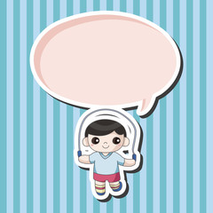 fitness trainer theme elements