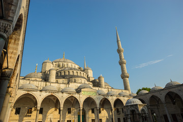 Sultanahmet, blue mosque & Hagia Sophia, Istanbul, Turkey