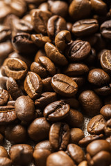 Coffee beans background