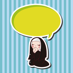 pastor and nun theme elements