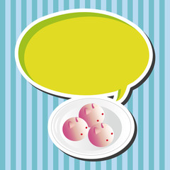 chinese food theme elements