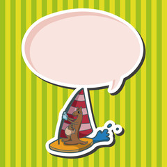 animal summer cartoon theme elements