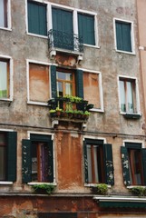 Fototapeta na wymiar Old building in Venice, Italy