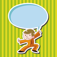 Kung fu theme elements