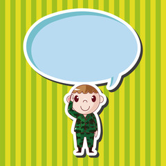 people theme soldier elements