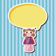 Chinese people theme elements