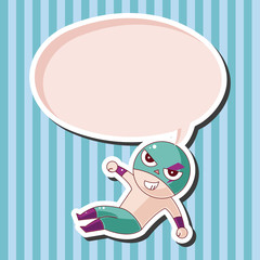 Wrestler theme elements