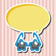 glasses theme elements