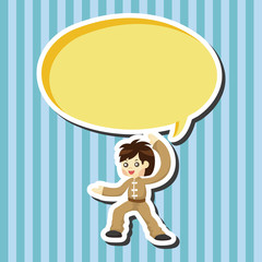 Kung fu theme elements