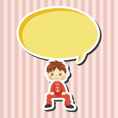 Kung fu theme elements