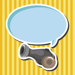 weapon cannon theme elements