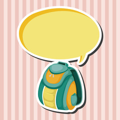 travel bag theme elements