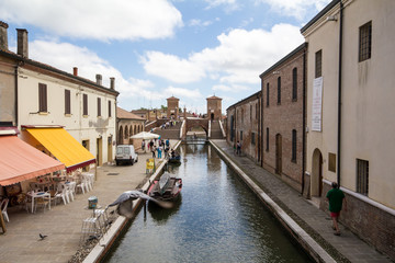 Ponte e canali di Comacchio