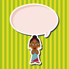 indian people theme elements