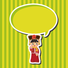 Chinese people theme elements