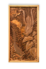 carved picture Birds