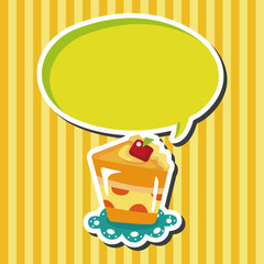 decorating cake theme elements