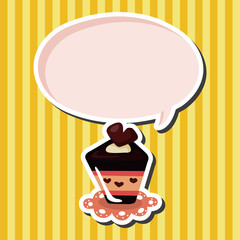 decorating cake theme elements