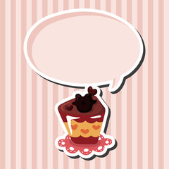 decorating cake theme elements