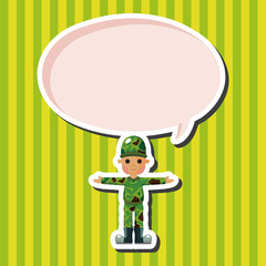 people theme soldier elements