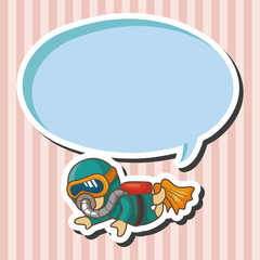 diver theme elements