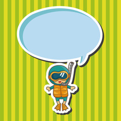 diver theme elements