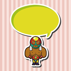 Wrestler theme elements