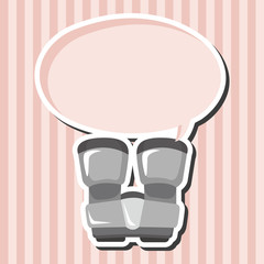 Travel equipment telescope theme elements